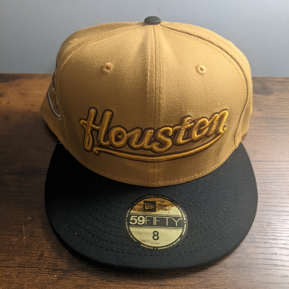 Houston Astros Special Edition 20 Year Anniversary Cloth Fitted MLB Baseball Cap